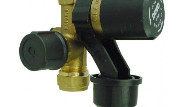 Duco Inlaatcombinatie 15mm 2 x knel