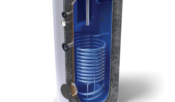 Tesy buffervat 800 liter met 1 warmtewisselaar