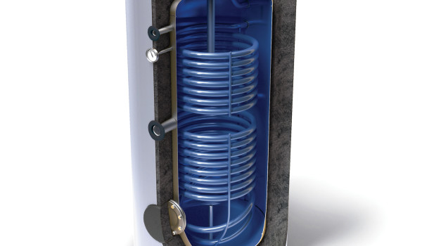 Tesy buffervat 1000 liter met 2 warmtewisselaars