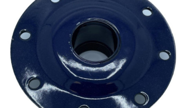 Flens 8 gaats en rubber pakking t.b.v. buffervaten 800 en 1000 liter (bovenzijde)