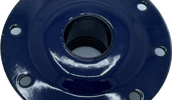 flens 8 gaats met 1 1/2 duims fitting en rubber pakking